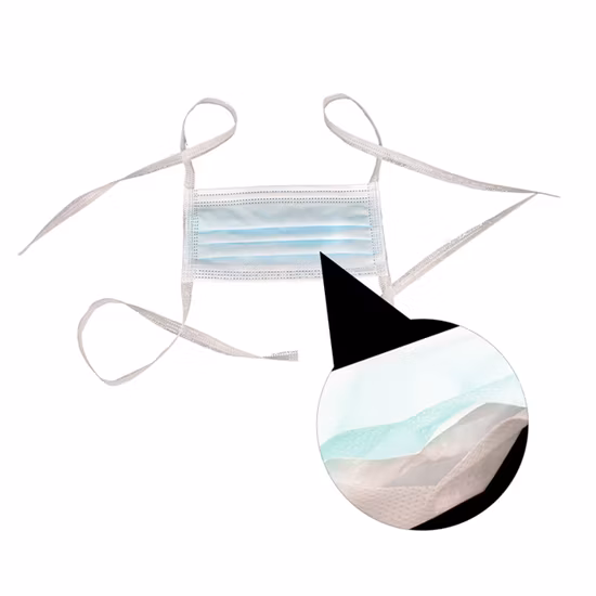Wholesale FDA Certified ASTM Level 3 Disposable Hospital Masks Non-Woven Protective Dental Facial Dust Medical Surgical Face Mask for Hospital Use